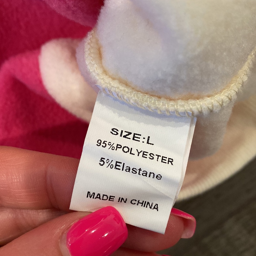 Women’s crewneck pink and white- L - Picture 2 of 3